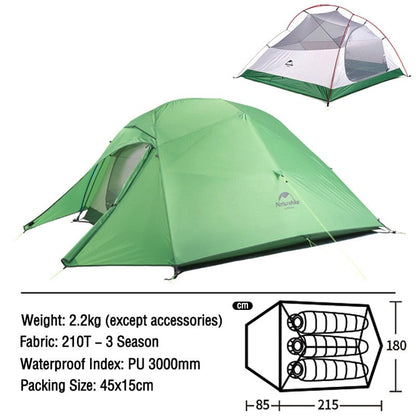 20D Camping Waterproof Travel Tent