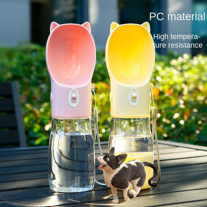 Portable Dog Water Bottle Food & Water Container