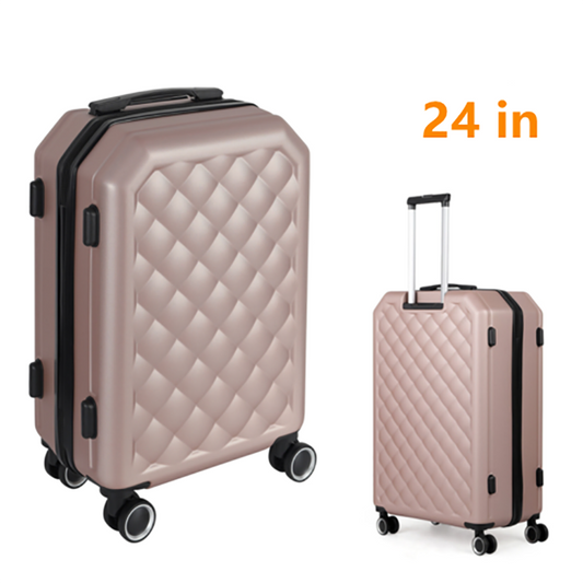 Travel Luggage Rose Gold Suitcase