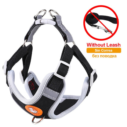 Breathable Reflective Harness and/or Harness and Leash Set