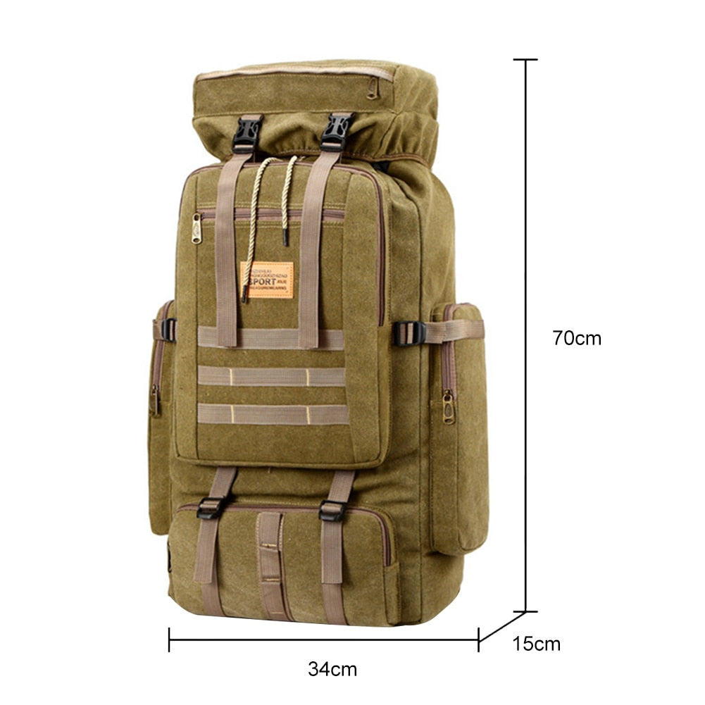 80L Tactical Backpack