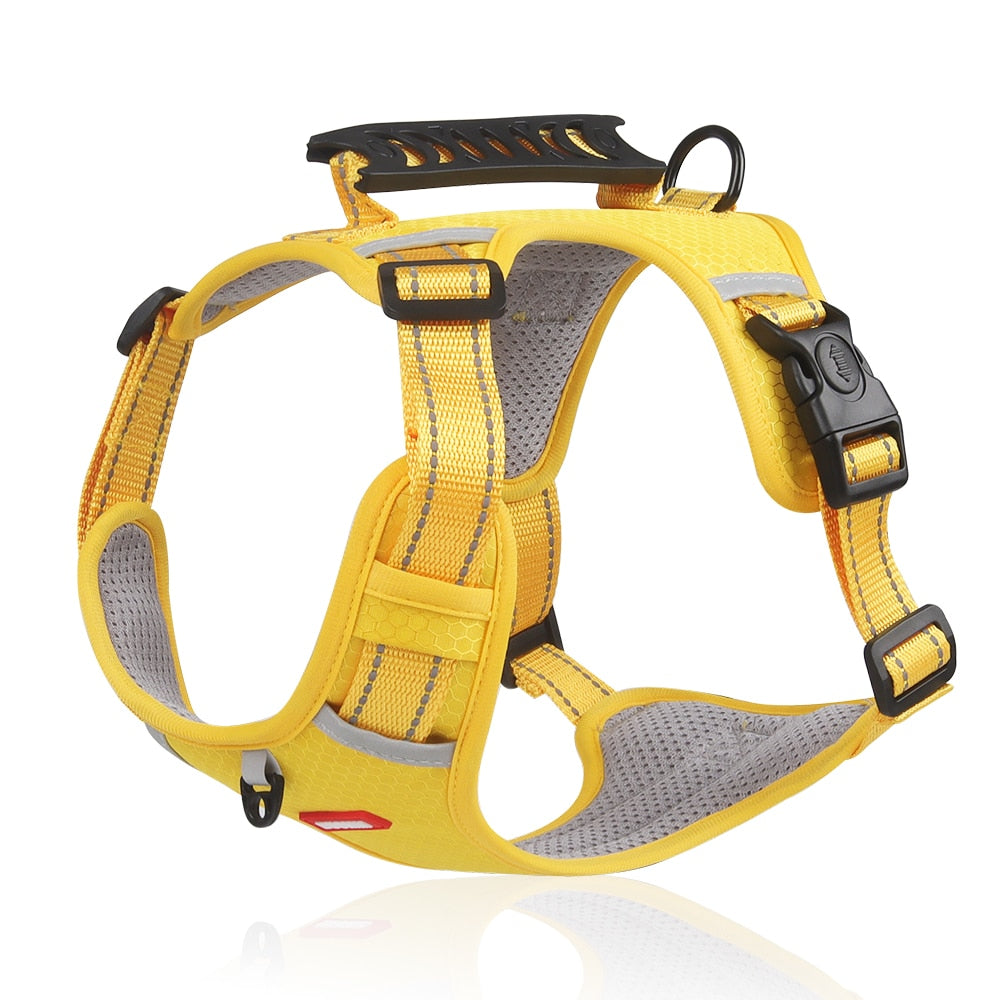 Reflective Breathable Adjustable Dog Harness