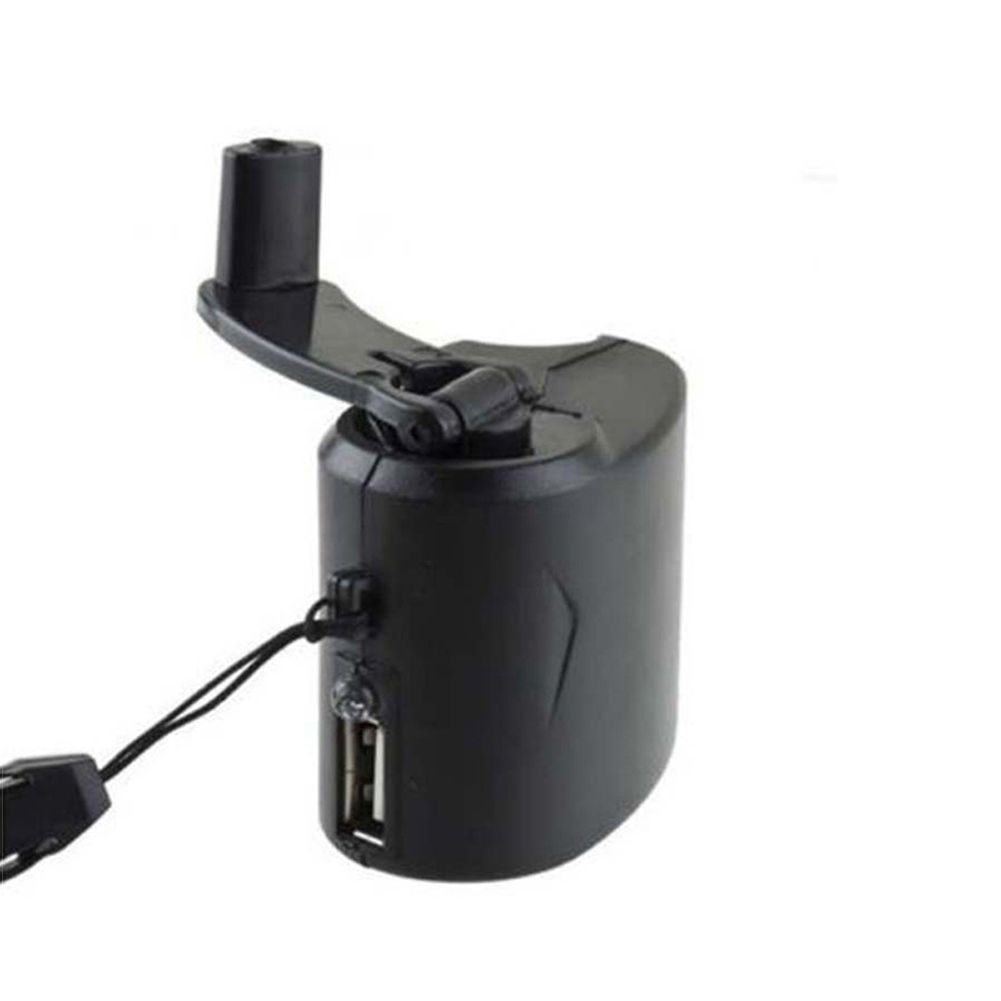 Portable Hand Cranking Mobile Device Generator for Emergency Power