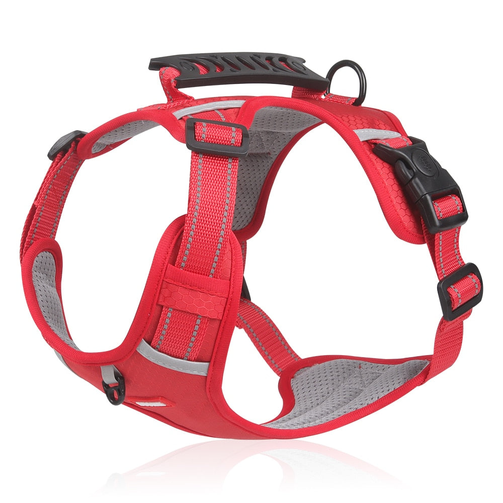 Reflective Breathable Adjustable Dog Harness