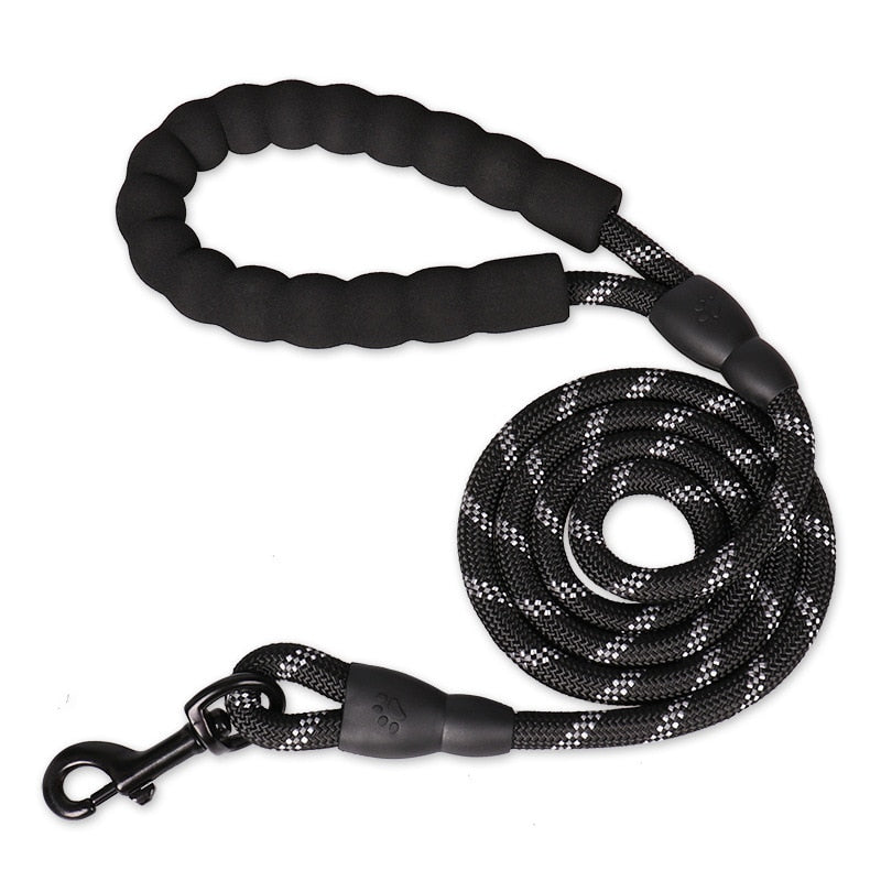 Reflective Strong Nylon Leash Training Safety Dog Leashes