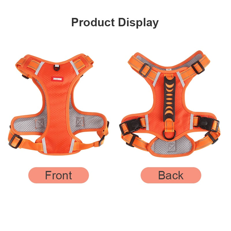 Reflective Breathable Adjustable Dog Harness
