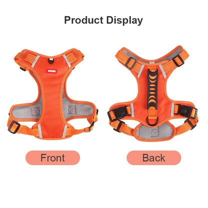 Reflective Breathable Adjustable Dog Harness