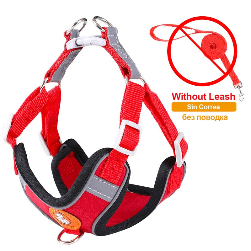 Breathable Reflective Harness and/or Harness and Leash Set