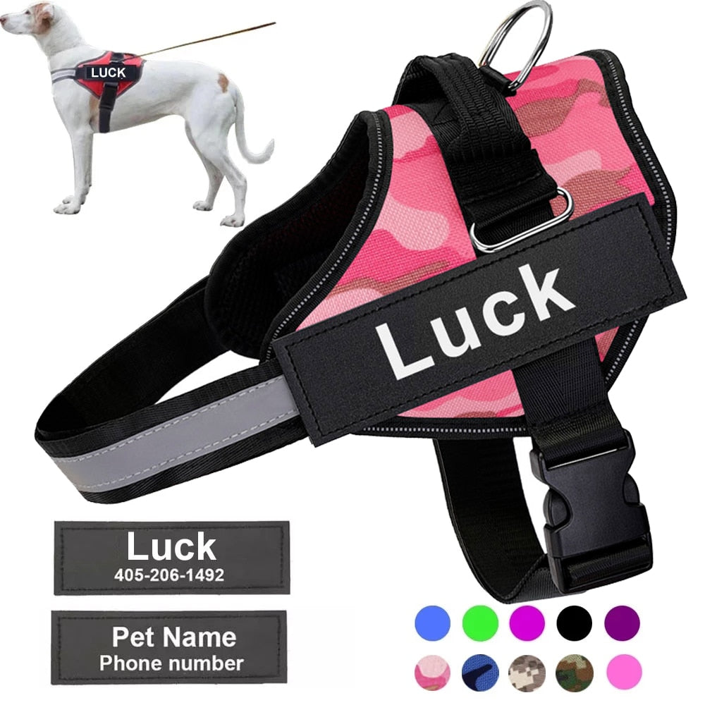 Reflective Adjustable Dog Harness Vest