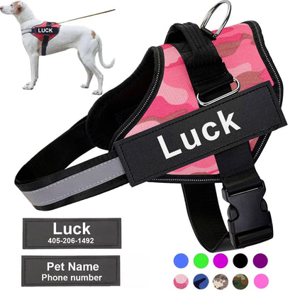 Reflective Adjustable Dog Harness Vest