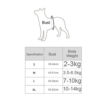 Reflect Light Dog Harness And Leash set