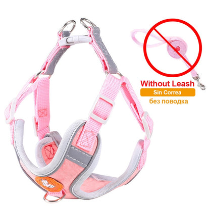Breathable Reflective Harness and/or Harness and Leash Set