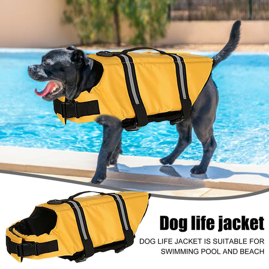 Yellow Shark Float Cotton Dogs Vest (XL and XXL)