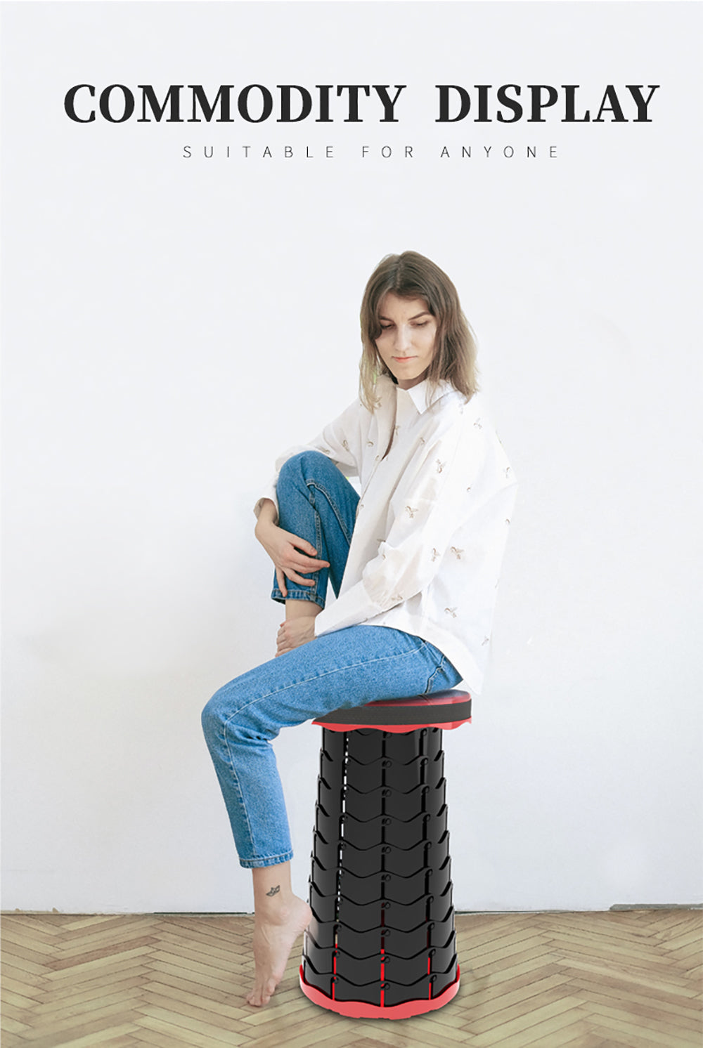 Retractable Stool Chair